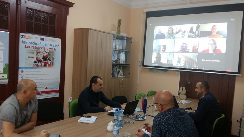 Wideokonferencja partnerów projektu